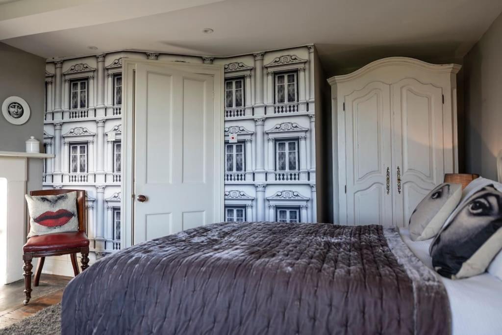 Georgian Country House -Panoramic Views -Sleeps 12 Ruthin Exteriör bild